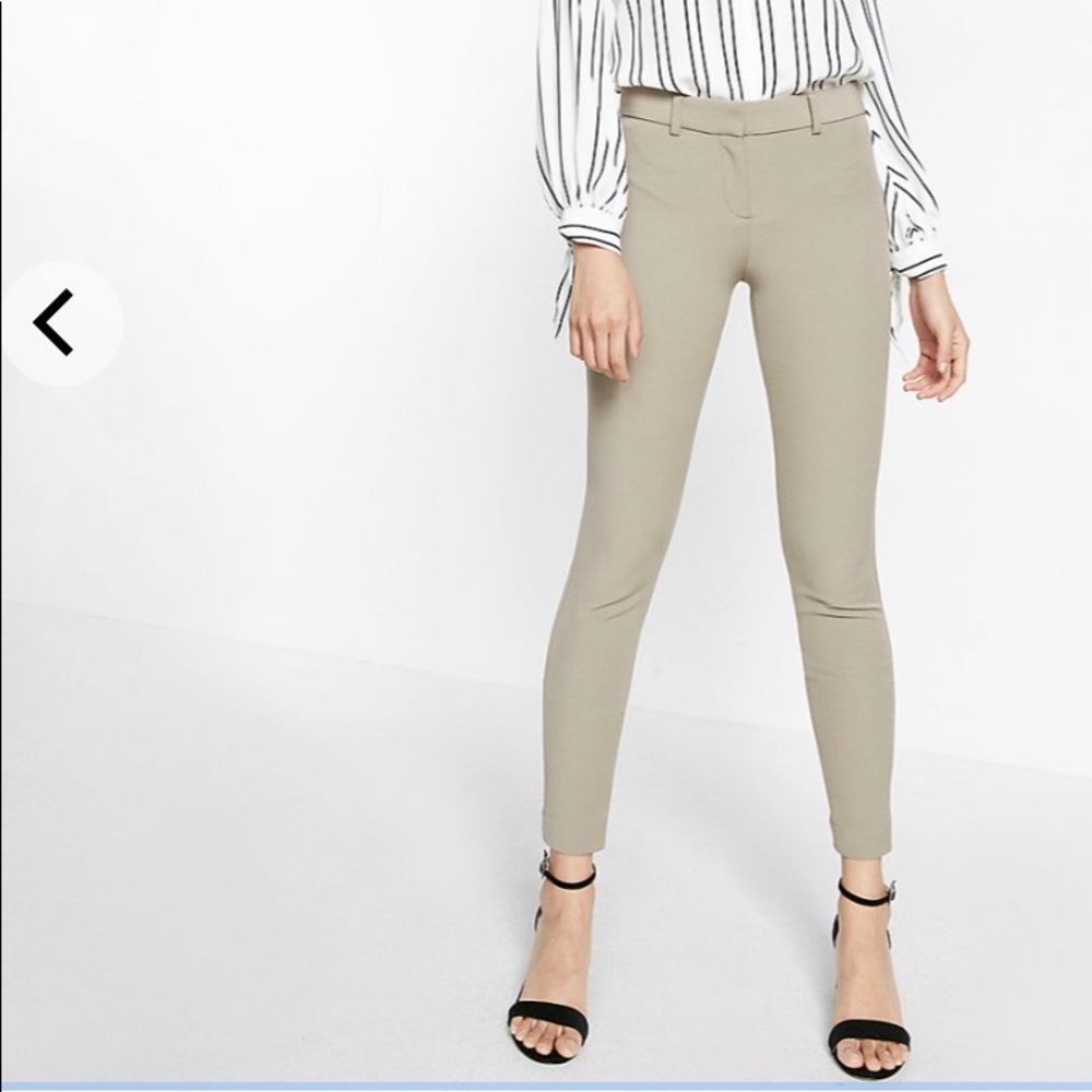 Express Mid Rise Extreme Stretch Skinny Pant